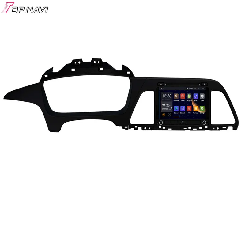 Автомобильный GPS навигатор Topnavi 8 дюймов четыре ядра Android 6 0 для HYUNDAI SONATA LF 2015