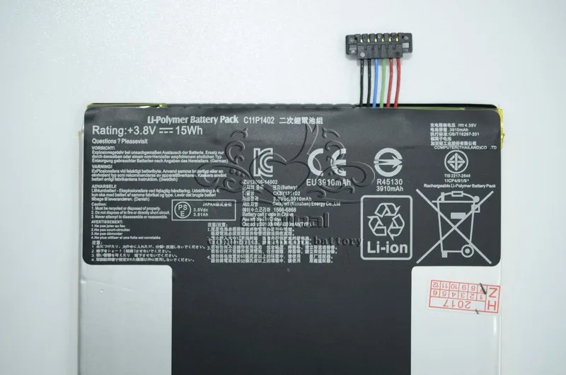 JIGU Оригинальный аккумулятор для ноутбука C11P1402 ASUS Для Fonepad 7 FE375CG K019 FE7530CXG FonePad |
