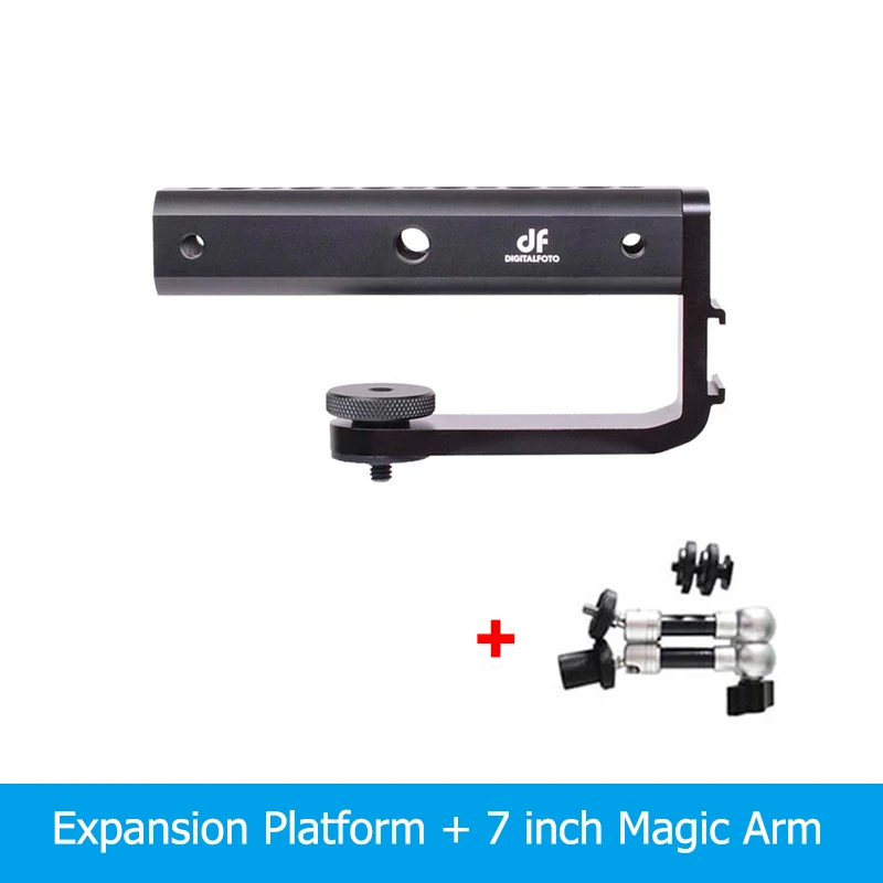 DIGITALFOTO DJI RONIN S RONIN SC gimbal аксессуары для зрения, удлинение нижней части шеи, ручка для перевернутой съемки, подключение для крана 2 - Цвет: Фиолетовый