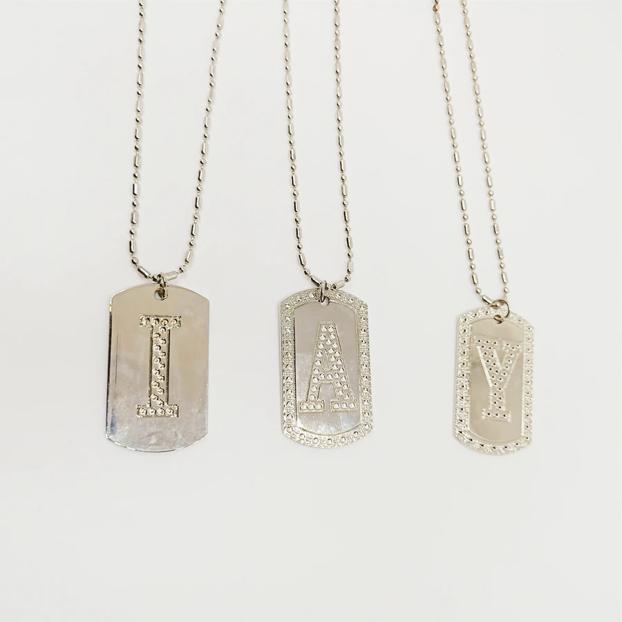 TR-design хрустальные бирки для собак персонализированные ожерелья с подвеской A Y I