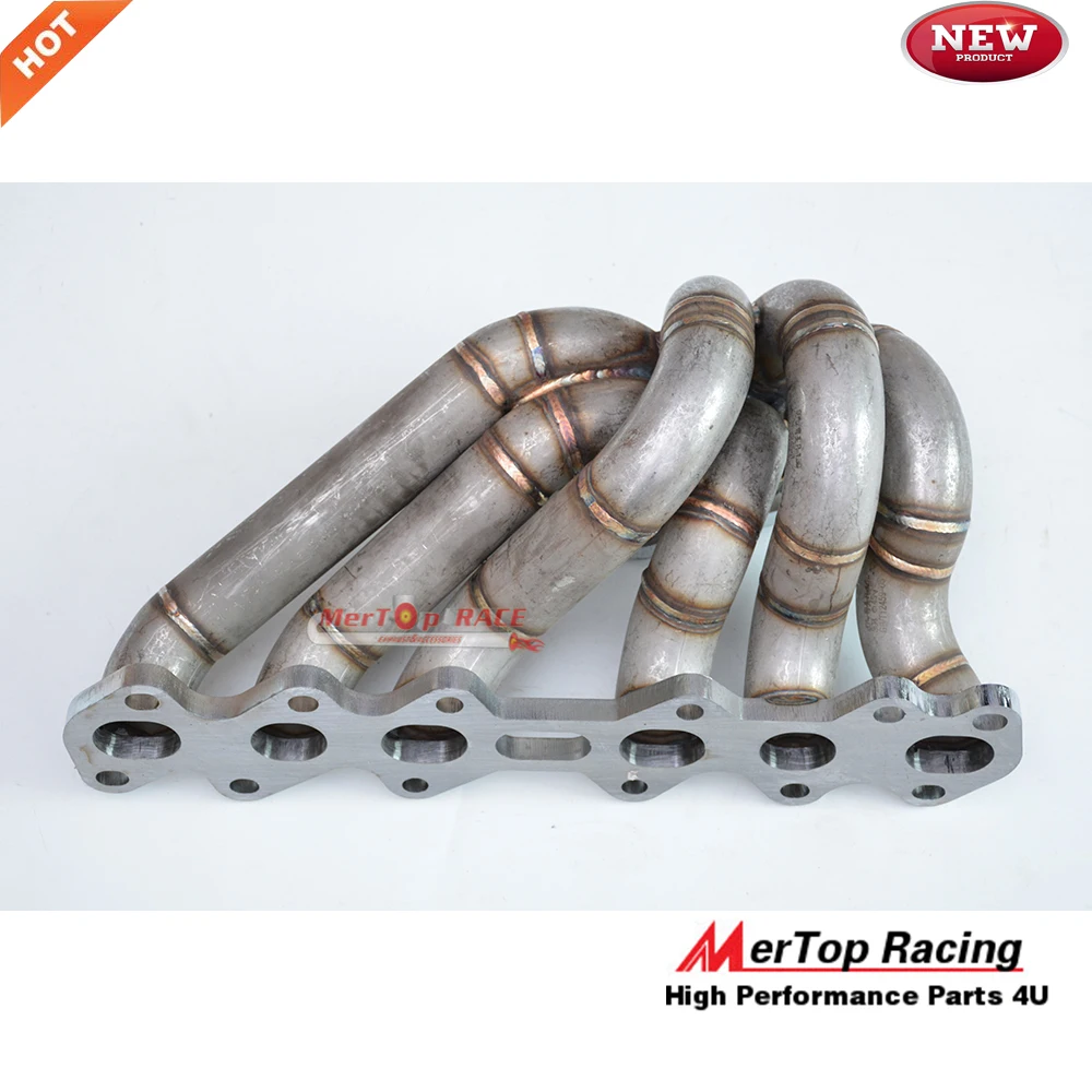 MERTOP RACING 3 мм толстый график T4 2JZGTE 2JZ GTE равная длине турбоколлектор + 44 V образный