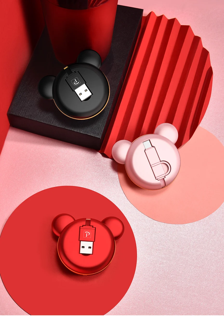 OATSBASF 2в1 Выдвижной USB кабель для samsung Xiaomi и type C порт+ Android Micro USB порт зарядки и передачи данных