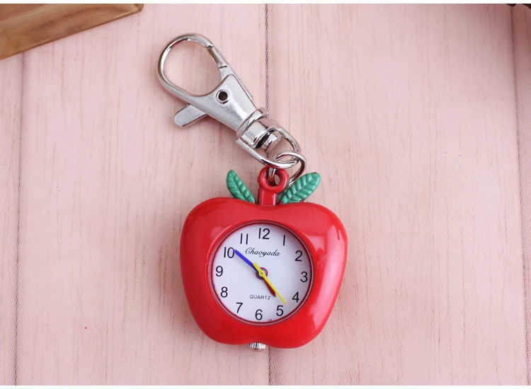 1 шт. милые детские Мультяшные часы принцессы для девочек карманные высокое