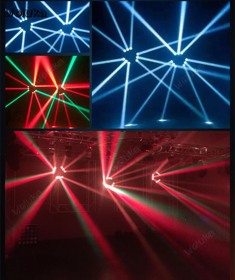 9 Eyed Spider LED Par DMX дискотека лазер DJ освещение эффект света Клубные огни свадьба