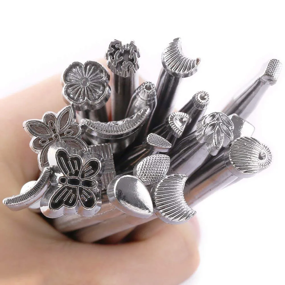 59 шт./компл. Кожа Craft ручные инструменты Kit для ручная швейная строчка штамповки