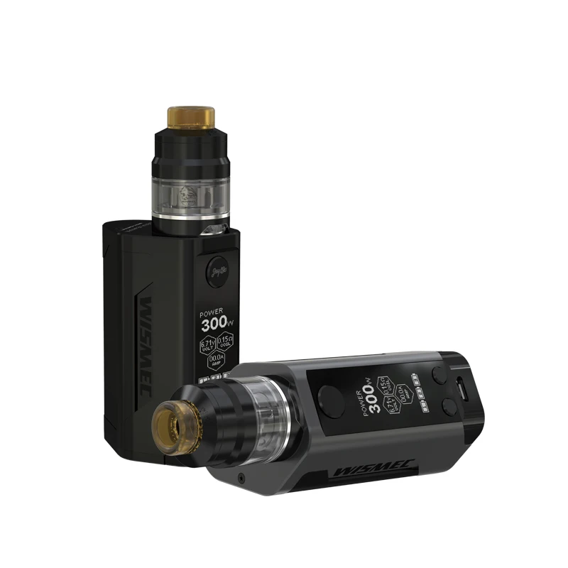 Wismec электронные сигареты рел RX GEN3 комплект 300 Вт Box Mod Vape и гном распылитель 2 мл с WM