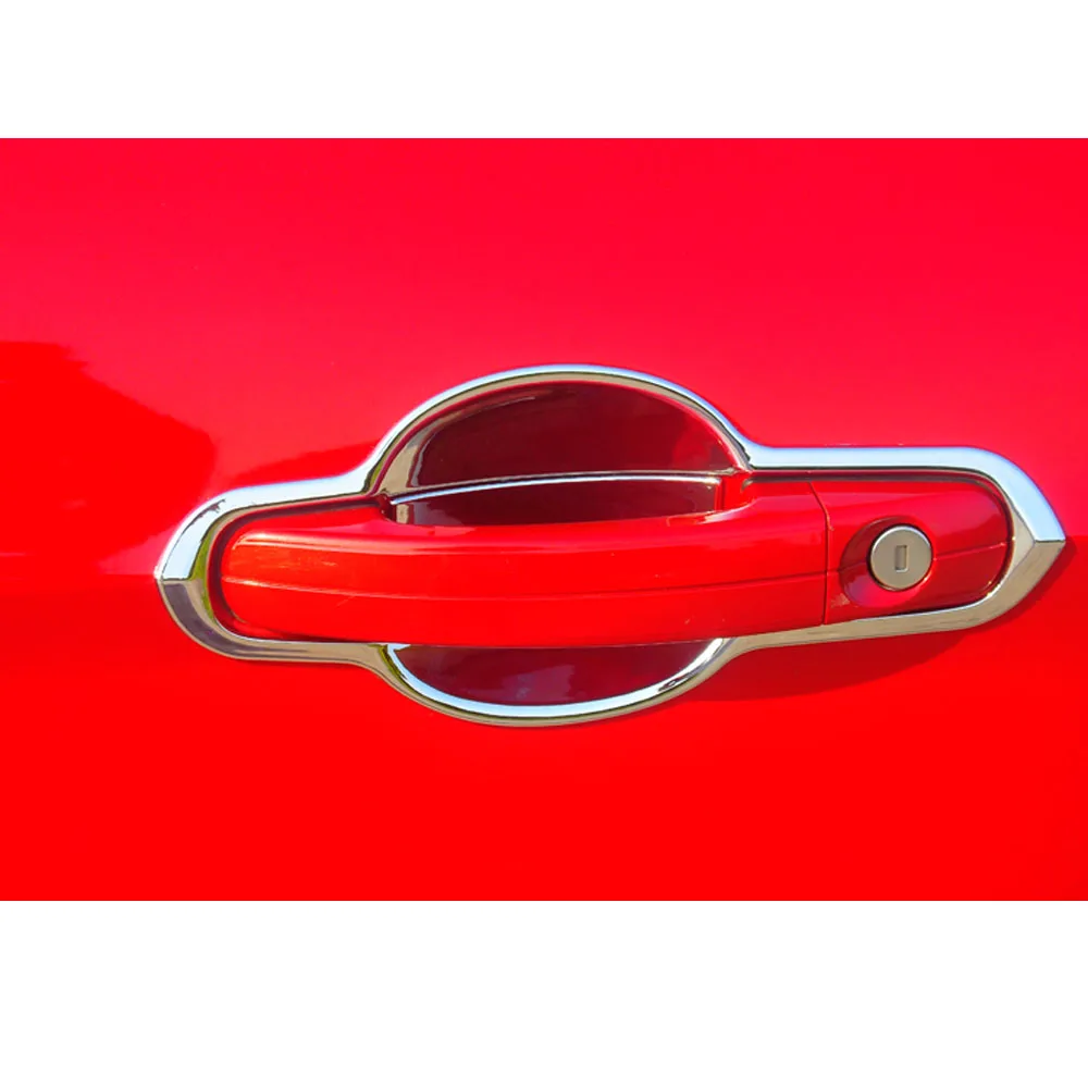 8 шт. накладки на корпус автомобиля для Ford Kuga Escape 2017 2018 2019 2020|lamp frame|external doorabs chrome |