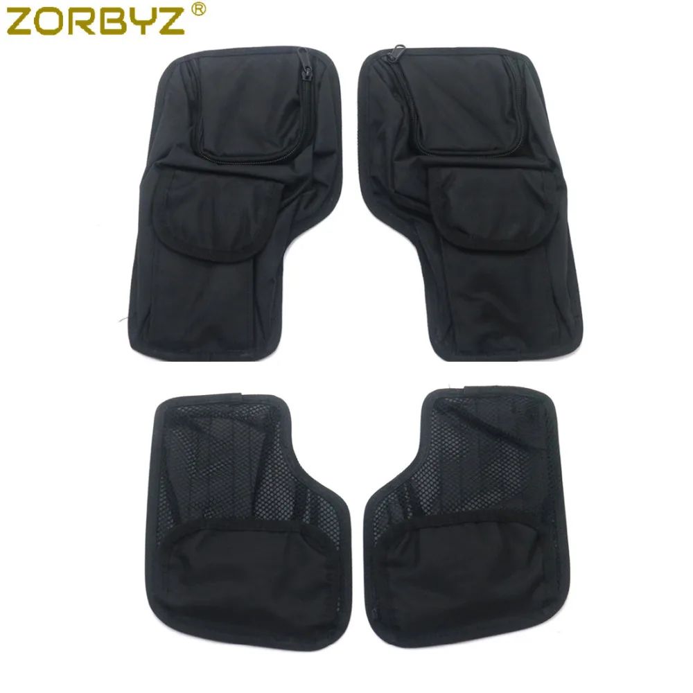 ZORBYZ черная мотоциклетная жесткая сиденья сумка Органайзер для Harley Touring 1993 2013| |