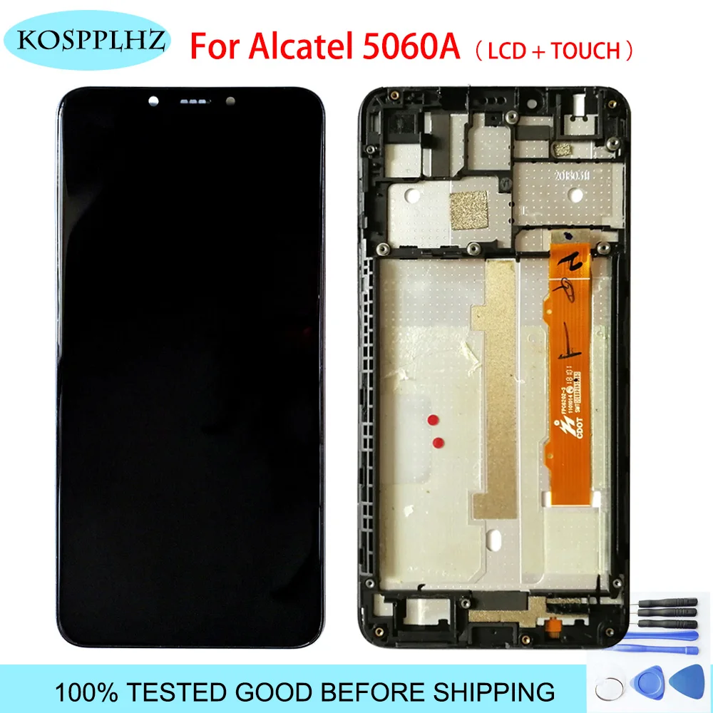 Высококачественный ЖК дисплей для Alcatel One Touch Pop 4 plus OT5060 5060D 5060A кодирующий