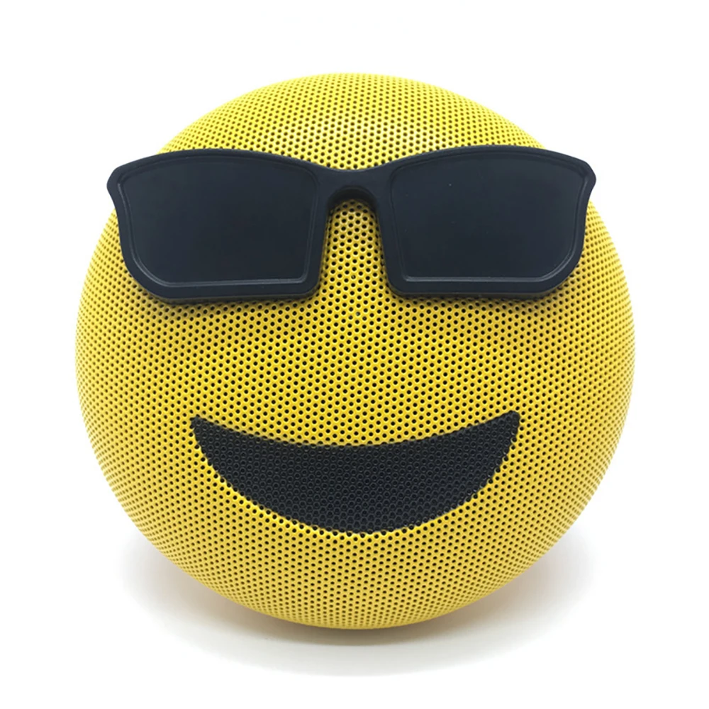 OL12 мини Портативный Emoji смайлик Bluetooth Динамик с подставкой стерео Спорт Hands Free