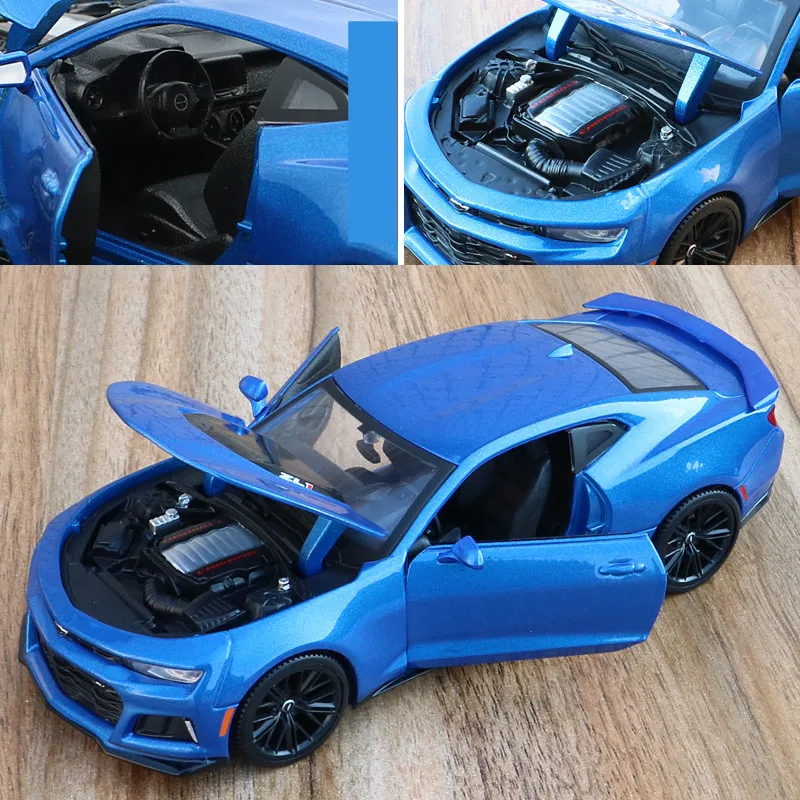 Моделирование 1:24 2017 Шевроле Камаро ZL1 сплав модель автомобиля расширенная