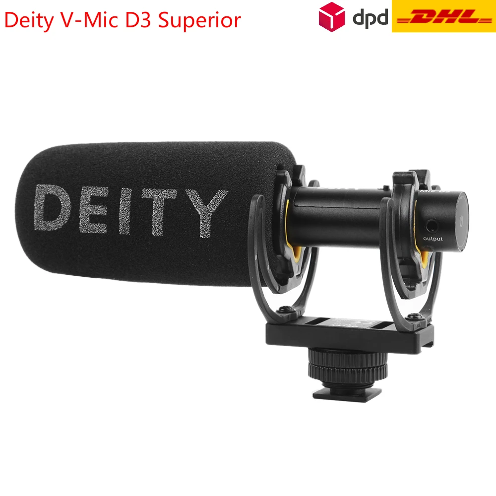 Высококлассный конденсаторный микрофон Deity V Mic D3 профессиональный с защитой от