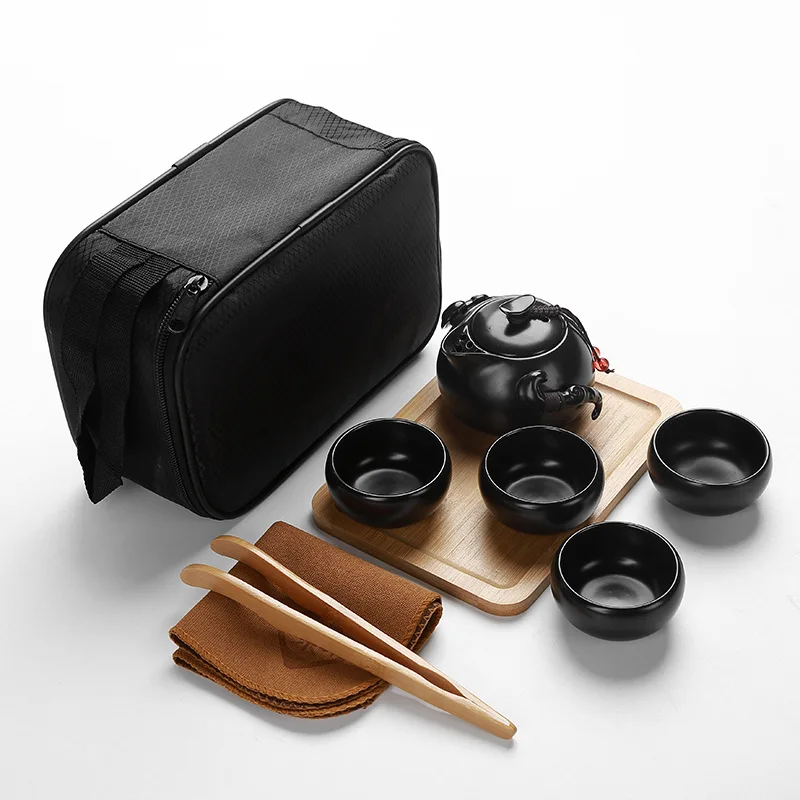 

Ceramic Teapot Kettle Gaiwan Tea Cup for Puer Chinese Tea Pot Portable Tea Set Drinkware Ceramic Chinese Tea Set