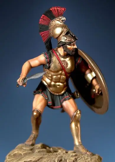1/32 сборный Набор фигурок из смолы Греческий воин|Наборы для сборки моделей| |