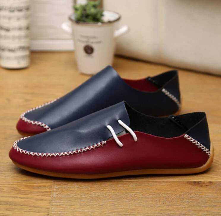 Лидер продаж Новинка 2017 года Мужская обувь для мужчин Туфли без каблуков Мужские