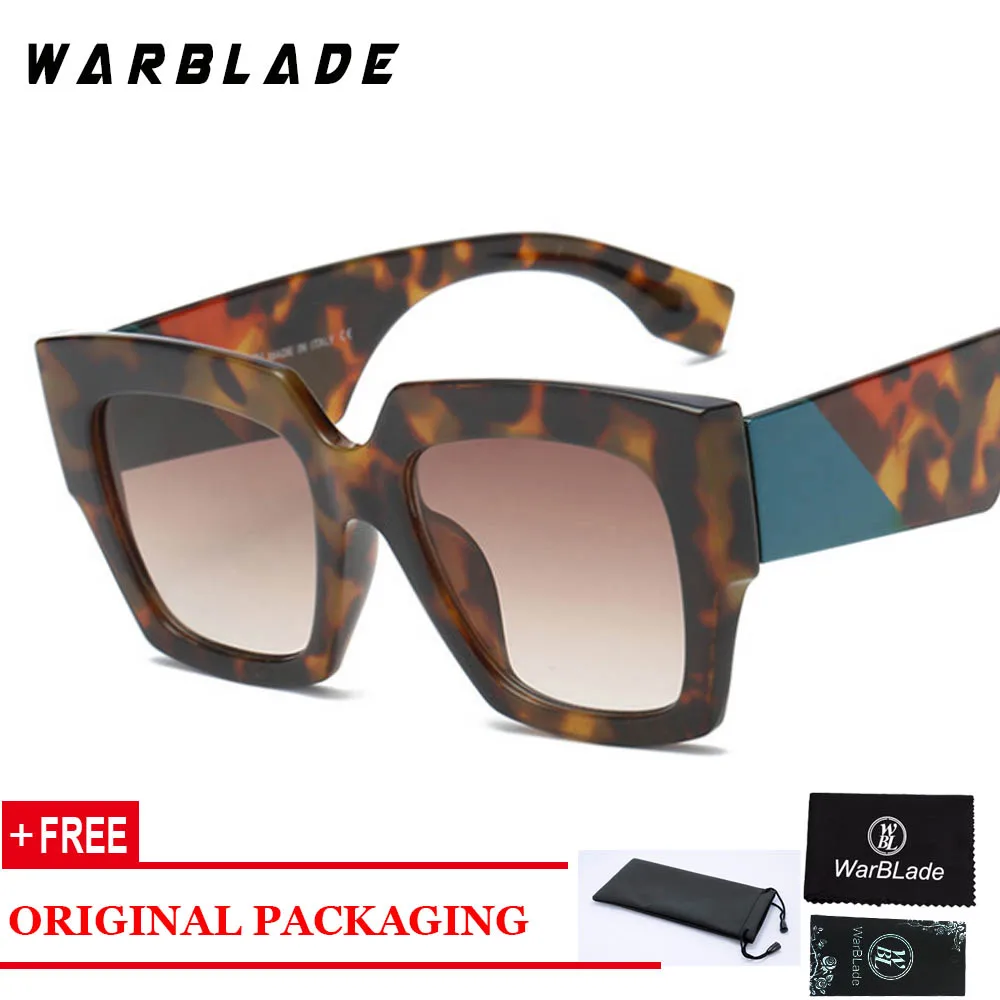Женские и мужские солнцезащитные очки градиентные унисекс UV400 WARBLADE новинка