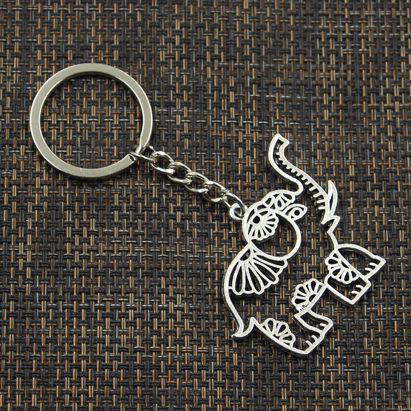 Брелок с подвеской в виде слона 41 х50 мм|key chain ring holder|key ringkey |