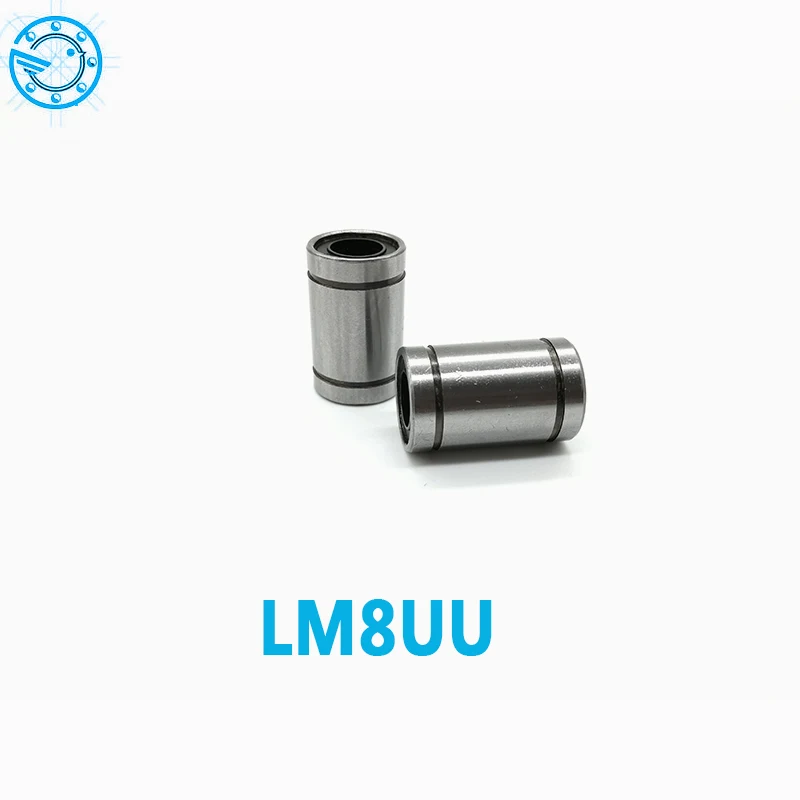 Линейные подшипники LM8UU 8 мм 12 шт. для RepRap Prusa i3 Mendel DIY ЧПУ 3D принтера|3d motion|bearing