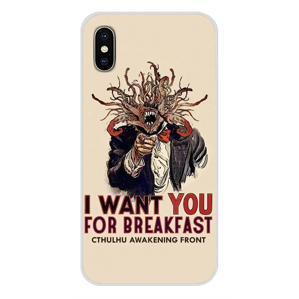 Sleeve Loves Cthulhu Accessories Phone Cases Covers For Huawei P Smart Mate Honor 7A 7C 8C 8X 9 P10 P20 Lite Pro Plus | Мобильные