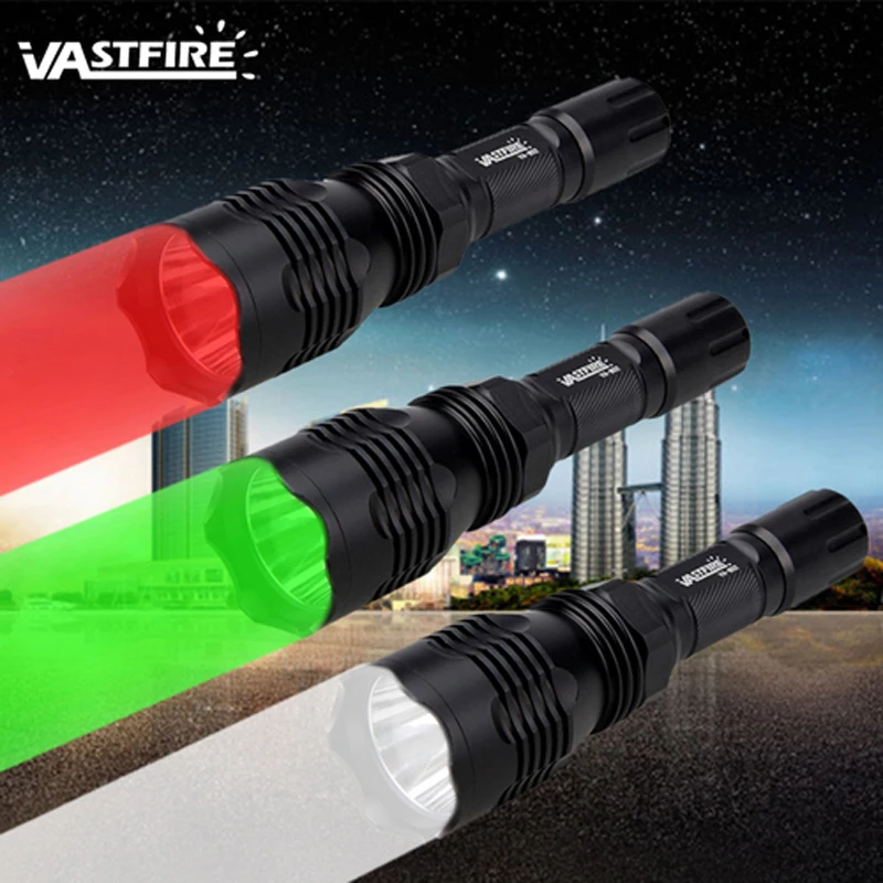 

VASTFIRE Tactical VA-802 Scout Light Outdoor Rifle Hunting Flashlight 400 Yard 1000 lumens Weapon Light Lanterna White Gun Light