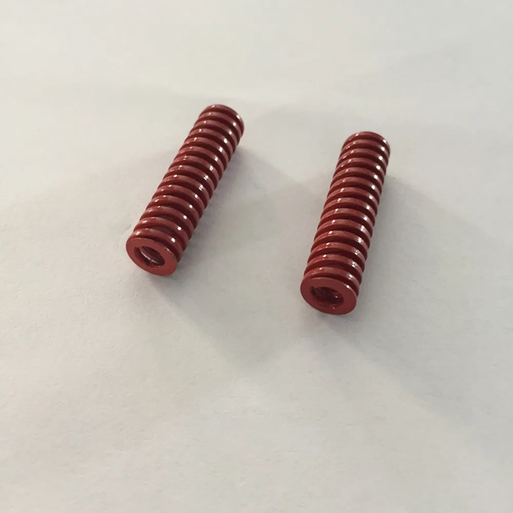 2 шт. Красная пружина для сжатия под давлением 14x7x20/30/45/50/60/75/85/90/100 мм|Детали