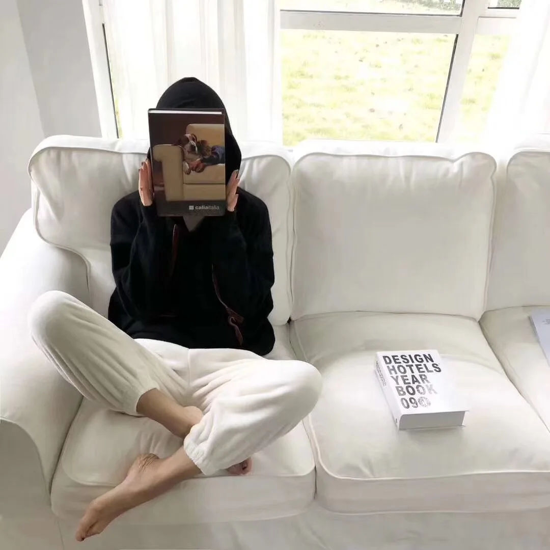 2018 новые домашние брюки для Для женщин зимние Фланелевые Пижамные пижамные дома