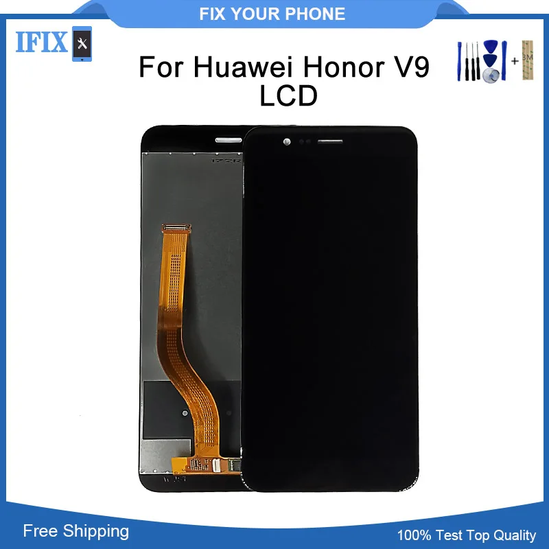 5.7&quotFor Huawei Honor 8 Pro LCD Display with Touch Screen Digitizer For V9 DUK-L09 DUK-AL20 Replacement Parts No Dead Pixel | Мобильные