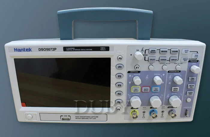 Hantek DSO5072P Цифровой осциллограф 70 МГц 2 канала 1GSa/s d Длина 24 к USB