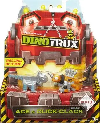 18 С оригинальной коробкой Dinotrux грузовик-динозавр съемный динозавр игрушечный автомобиль мини-модели новые детские подарки модели динозавров - Цвет: 18