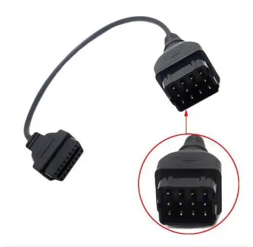 Заводская цена рабочий газ 12 контактов для 16 разъем штекер OBD OBD2 OBDII DLC контактный