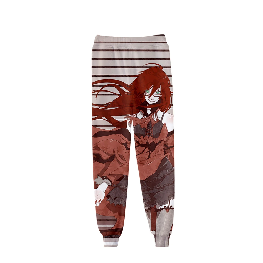 Черный Дворецкий 3D Аниме Стиль брюки высокого качества спортивные штаны лосины