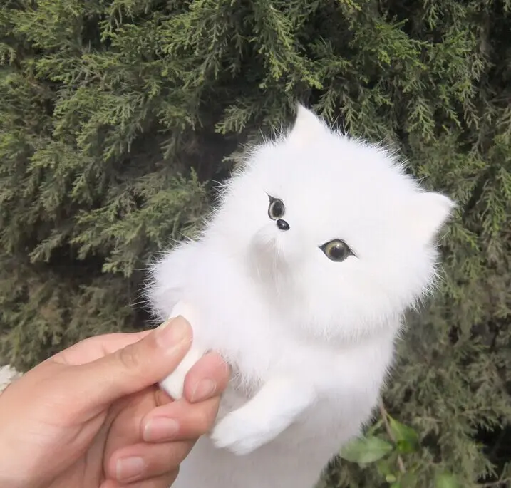 Новые творческие игрушки из белой лисы мягкие длинные красивые игрушечные