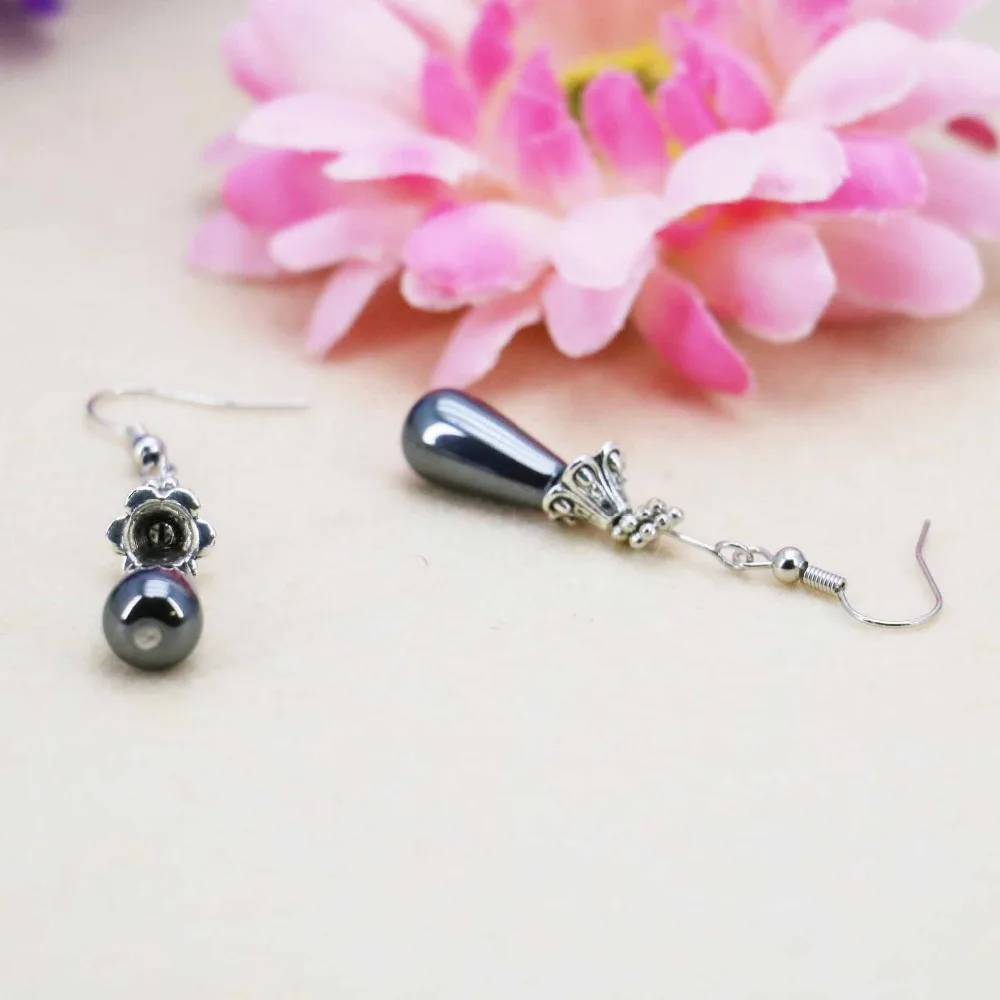 Аксессуары серии Ironstone beads серьги капли воды ювелирные изделия ремесла дизайн