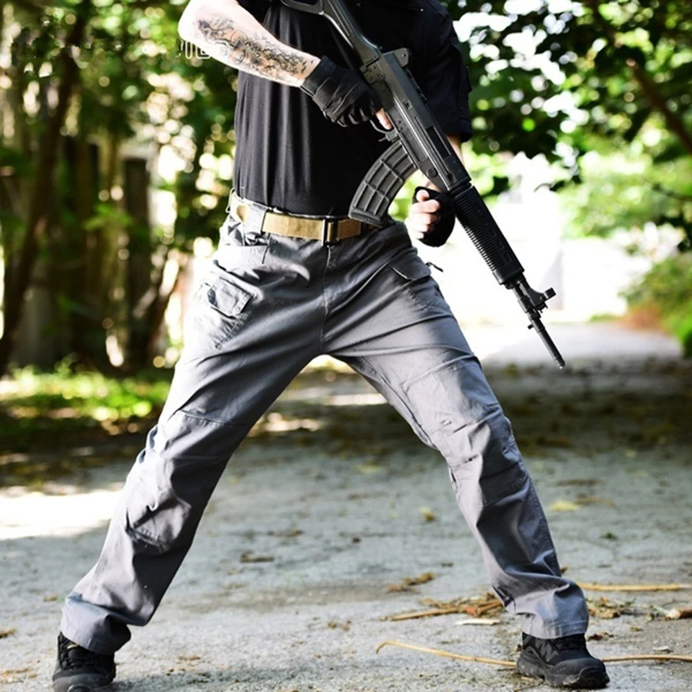 Брюки для походов спортивные армейские с несколькими карманами|Повседневные