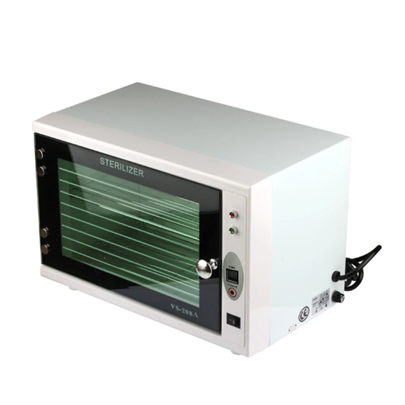 

10L Timing Ultraviolet Disinfection Cabinet Towel Small Tools Glasses Sterilizer 208A LED Display Ozone Sterilizing Machine