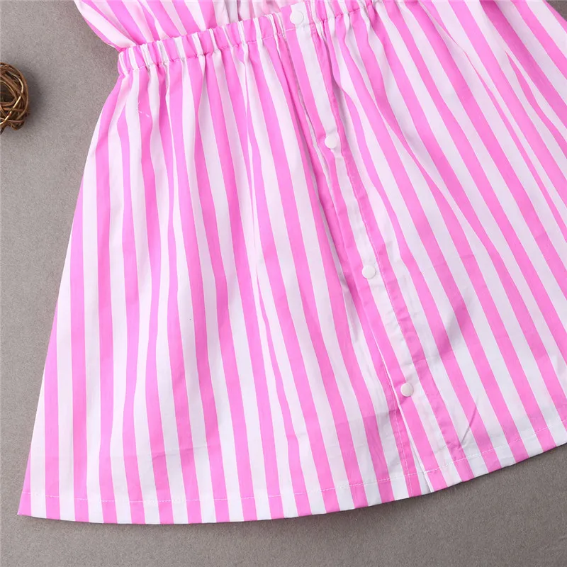 Платье для матери на бретельках с бантом воротнике до колена летнее платье в