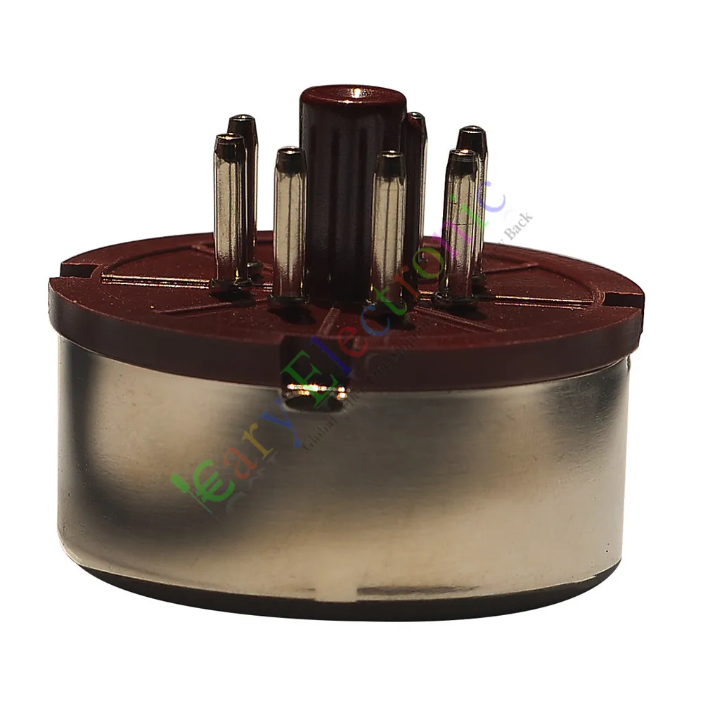 Оптом и в розницу 2 шт 7Pin красный бакелитовый гнезда вакуумных трубок Saver база Hi Fi