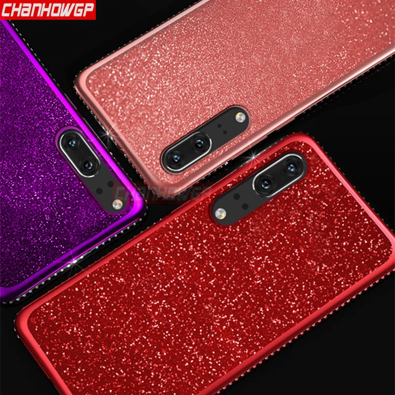 Алмазный блестящий чехол для Huawei P10 P20 Lite Pro Nova 3i 3 3e 2i Mate 10 20 8 9 Honor силиконовый