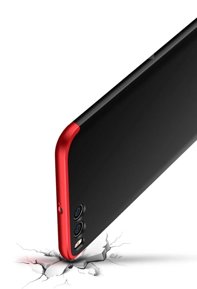 Жесткий чехол с полной защитой на 360 градусов для Xiaomi Mi Note 3 задняя крышка