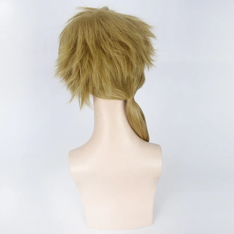 Парик Bungo Stray Dogs Doppo Kunikida короткие пушистые прямые парики для косплея