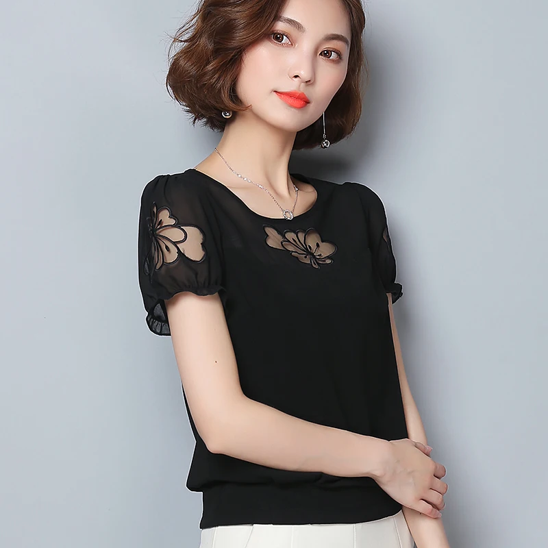 Лидер продаж Для женщин блузка рубашка Новинка 2017 года поступления летние