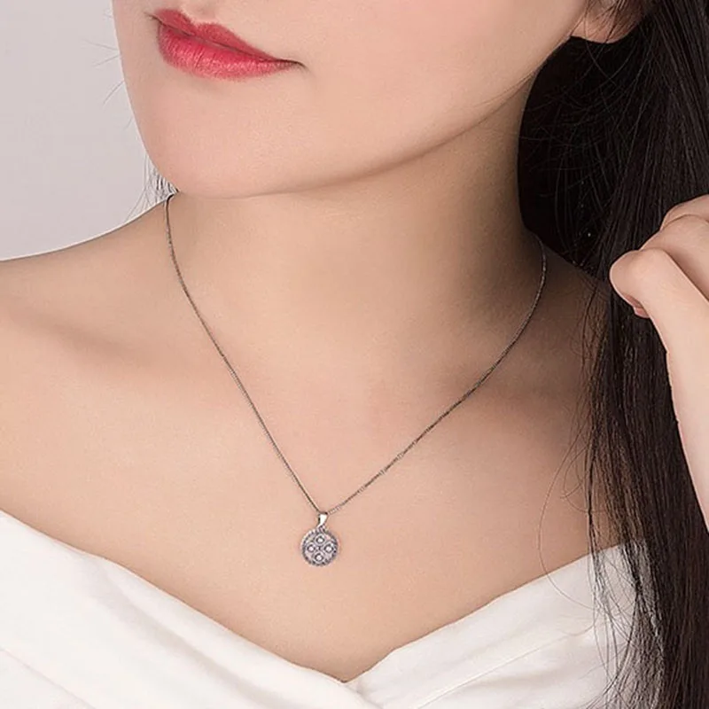 Мода Simplee 18K покрытое серебром кольцо циркон кулон ожерелье Дикая вечеринка