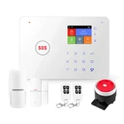 Охранной сигнализации Wi-Fi сигнализации дома Системы Беспроводной умный дом GSM сигнализация Системы комплект Touch с APP Мобильная Управление