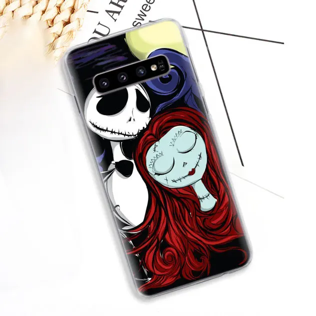 06 Кошмар перед Рождеством Джек телефон чехлы для samsung Galaxy S10e S10 плюс S8 S9 плюс S6 S7 край A40 A50 A70 M20 случае Coque - Цвет: 06