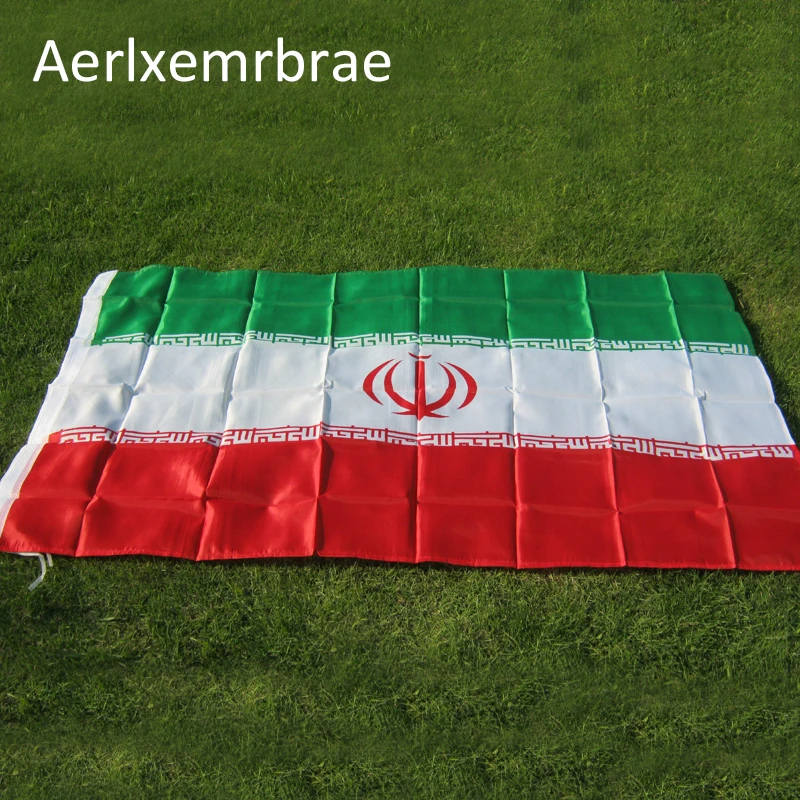 Бесплатная доставка флаг aerlxemrbrae иранский страны 3 фута x 5 футов полиэфирный