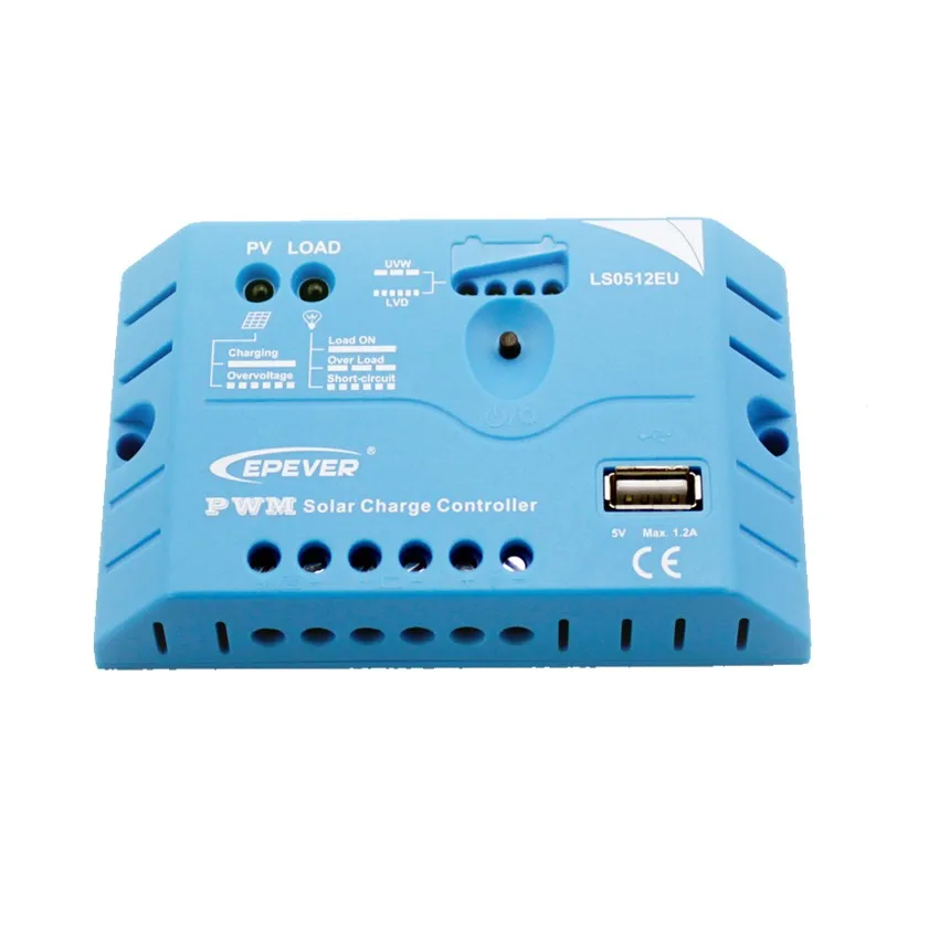 EPSOLAR LS0512EU 5A 12V EP EPEVER PWM LandStar регулятор заряда с 5V USB