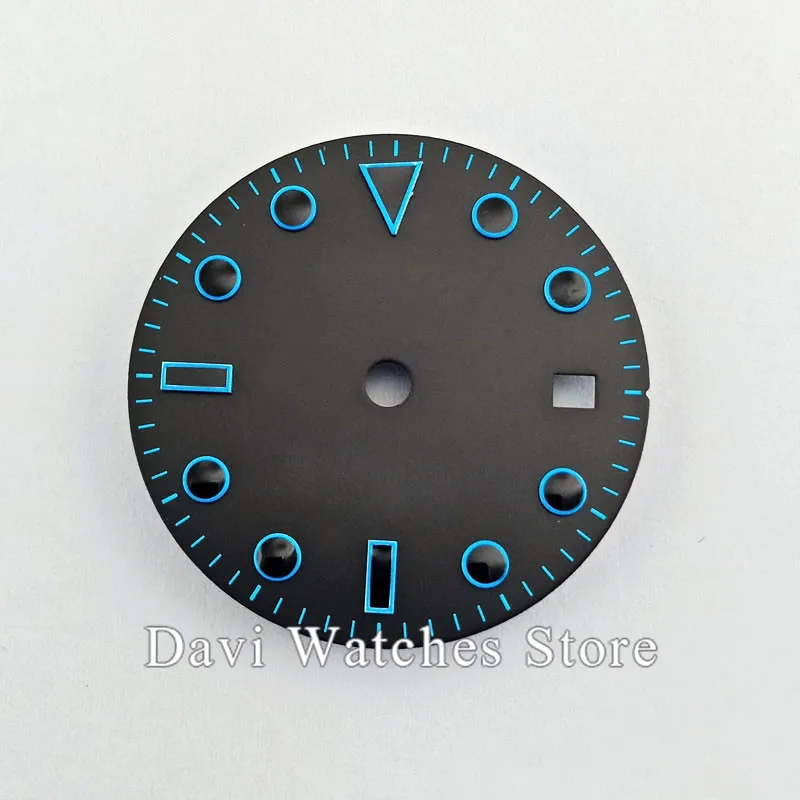 Bliger/Sterile Hot Selling 28.5mm date window dial fit 2824 2836 Miyota 8215 8205 821A movement | Наручные часы