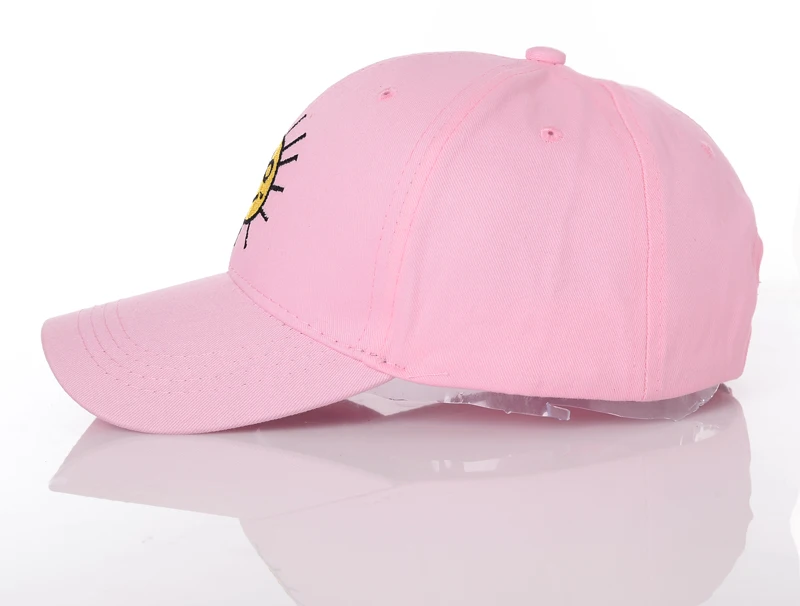 2018 Для женщин s Бейсбол Кепки с узором в виде солнца Snapback Casquette пустые кости