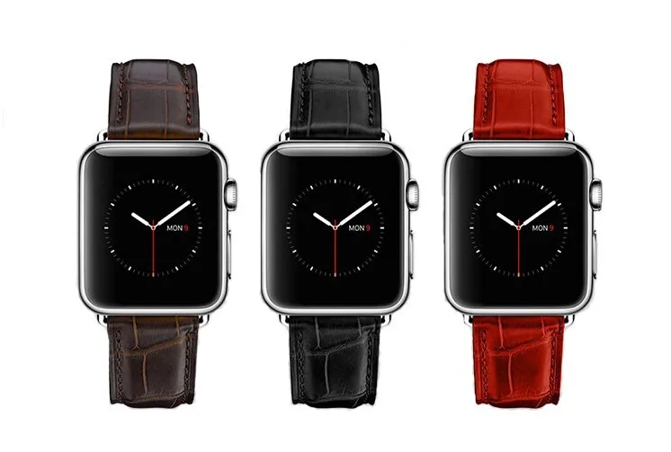 GOOSUU для Apple ремешок 38mm42mm натуральная кожа замена часы с металлической пряжкой