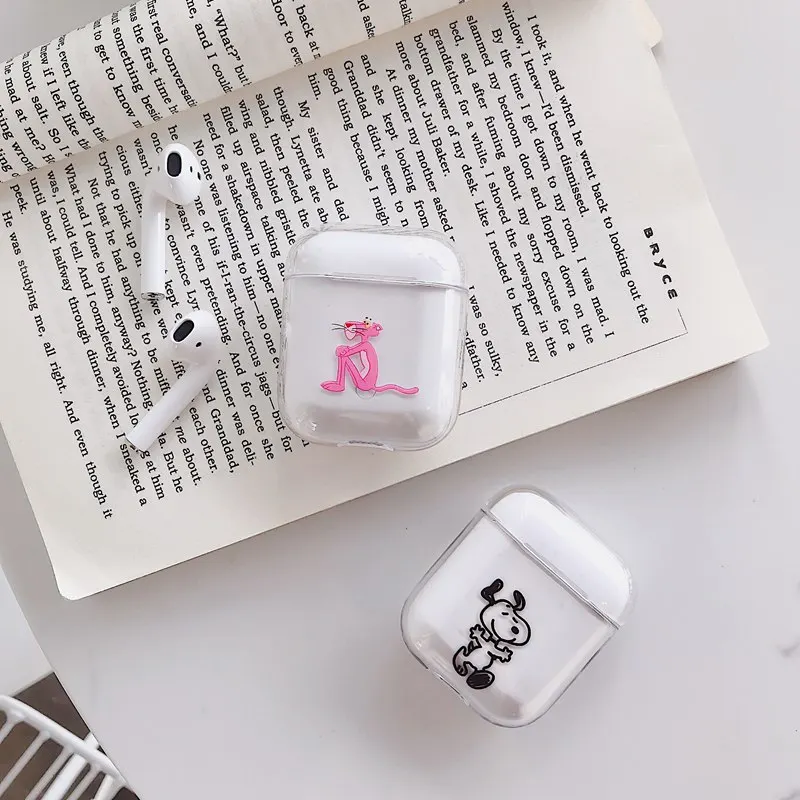 Милый мультфильм Bluetooth беспроводные наушники чехол для AirPods защитный Аксессуары